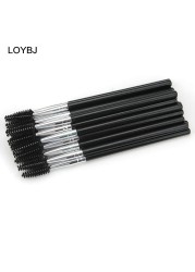 Loebig 2/5/10pcs Eyebrow Eyelash Makeup Brushes Set Cosmetic Lashes Mascara Eye Brow Cream Brush Beauty Eyebrow Lash Make Up Tools