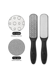 Double Side Foot Rasp Feet Care Tools Foot File Remover Pedicure Grater Tools Heel Hard Dead Skin Callus Remover