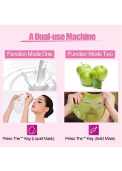 1 Set Facial Maker Machine Facial Mask Treatment DIY Natural Fruit Vegetable Spa Masks Tool Skin Care Beauty Salon Supplies