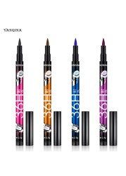 4 color waterproof and anti halo 36H color eyeliner