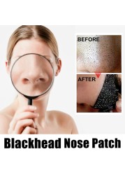 10pcs Nose Blackhead Remover Mask Deep Cleansing Skin Care Shrink Pores Acne Treatment Black Nose Mask Dots Pore Clean