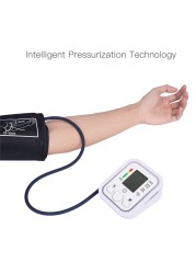 Automatic sphygmomanometer arm medical blood pressure monitor BP sphygmomanometer meter tonometer for measuring arterial pressure