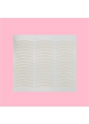 72 Pairs Instant Natural Big Eye Double Eyelid Tape Invisible Eye Sticker Self Adhesive Eyelid Tape Magic Makeup Stickers Tools