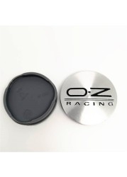 4pcs 9 color OZ Racing M582 wheel center cap hubs 55mm rims cover logo hub badge dustproof