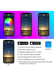 NLpearl RGB غالاكسي LED سيارة المحيطة الداخلية ضوء Usb السجائر مع App التحكم عن بعد السيارات القدم جو مصباح الزخرفية