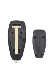 KEYYOU - Smart Remote Control Keyless Entry for Ford, Remote Control for Ford Focus C-Max Mondeo Kuga Fiesta B-Max 433/434Mhz 4D63 80Bit