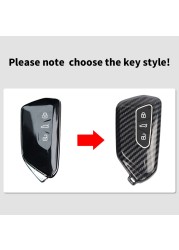 Car Key Cover Protector For Volkswagen VW Golf 8 MK8 ID.3 ID.4 For Skoda Octavia A8 Seat Leon MK4 Cupra Formentor Tarraco Accessories