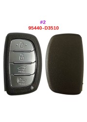 Aftermarket 3/4 Button Hyundai Tucson Smart Key 95440-D7010 95440-D3510 95440-D3000 D7000 D3500 D3010 D3110 2S610 D3100 F8000