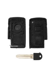 KEYYOU 2 Button Remote Key For Toyota Prius Corolla Verso TOY43 Blade