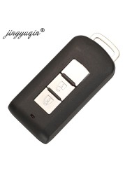 jingyuqin Smart Remote Key Fob 2BTN 433MHz ID46 ID47 For Mitsubishi Lancer Outlander ASX G8D-644M-KEY-E/Montero L200 GHR-M004