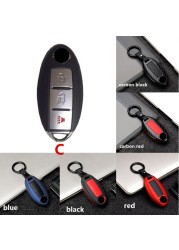 High Quality Car Key Cover Case For Nissan 370Z Altima GT R Maxima Murano Rogue Sentra Auto Keyshell Accessories