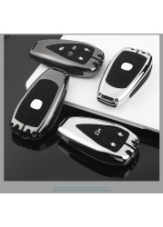 2020 Car Key Case Cover Full Cover Silica Gel Galvanized Alloy Metal For Changan CS35PLUS CS55PLUS CS75PLUS Protection 2019-2020