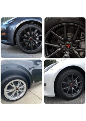 Decorative Wheel Center Hub Caps for Tesla Model 3/S/X Set of Tesla Logo Wheel Caps Center Hub Nut Lug Nut Cover for Tesla