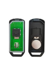 XNRKEY Smart Card 433Mhz ID47 Remote Key for Honda for K01 K77 K35V3 ADV SH 150 Forza 300 125 PCX150 2018 Motorcycle Scooter