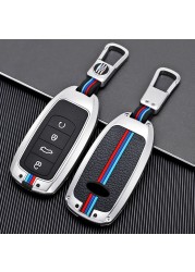 1x Zinc Alloy 4 Button Smart Car Key Case For Chery Tiggo 8 Pro Tiggo 8 Plus New 5plus 7pro Shell Key Bag Protector