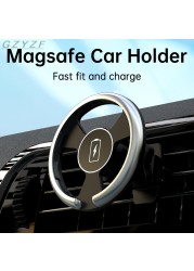 15W for iPhone 13 12 Wireless Charger Car Phone Holder for iPhone 13 12 Pro Max Mini Magsafe Cradle Wireless Car Charger Phone Mount