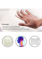 Memory Space Massage Car Neck Pillow Headrest Rest Universal Head Pillow Backrest Lumbar Supplier Pillow Car Accessories