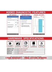 Autel Maxidiag MD808 Pro All System OBDII Scanner Oil Reset Registration, Parking Brake Pad Relearn, SAS, SRS, ABS, EPB, DPF, BMS