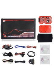 KESS KTAG ل KESS V2.80 V5.017 الأحمر PCB K-T V7.020 V2.25 4 LED ماستر K-TAG 2.25 7.020 Kess V5.017 ECU رقاقة ضبط