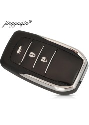 jingyuqin Flip Folding Remote Key Fob Case For Toyota Camry Corolla Prado 120 RAV4 Kluger Previa FJ Cruiser Land Cruiser