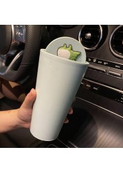 Cute Cartoon Car Waste Bin Storage Box Small Storage Box Desktop Waste Bin Car Decoration Products Christmas Gifts