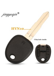 jingyuqin Blank Car Key Transponder Shell For Hyundai Accent Sonata NF Elantra Accent Coupe Getz H-1 Lavita Tiburontuxon Verna