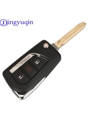 jingyuqin 314MHz ASK 3 Button Remote Key 4D67 Chip For Toyota FJ Cruiser Land Cruiser 2003-2009 FCC ID: HYQ12BBT TOY43