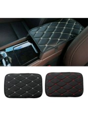 Car Armrest Cushion Pad Soft Memory Armpit Auto Center Console Fender Cushion PU Car Armrest Cover Box Protector