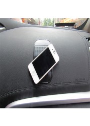 1pc Universal Car Dashboard Non-slip Grip Adhesive Panel Phone Holder Positioning Auto Interior Car Accessories Gadgets