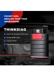 ThinkDiag النسخة القديمة بلوتوث رمز القارئ OBD2 الماسح الضوئي Andriod IOS أداة تشخيص النفط إعادة تعيين الخدمة بدلا من EasyDiag