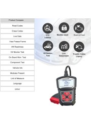 Car Engine Test Code Diagnostic Tool For Mercedes-Benz AMG Volvo BMW Skoda Hummer Cadillac Chevrolet Kia Ford EOBD OBD2 Scanner