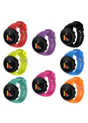 Silicone Replacement Wrist Strap Bracelet for Suunto Spartan Ultra Sport Smart Watch