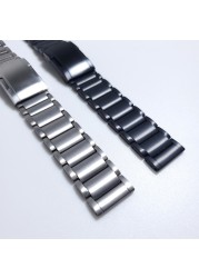 Titanium Metal Steel Clasp Strap For Samsung Galaxy Watch 3 45mm Band GalaxyWatch 46mm/Gear S3 Watchband Bracelet Wristband