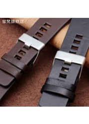 Large Watch Strap 26mm 27mm 28mm 30mm 32mm 34mm Suitable for Seven On Friday Diesel FEICE Men's Wrist Watch Band Bracelet