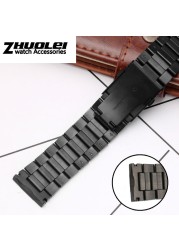 High Quality Genuine Stainless Steel Strap DZ4318 4323 4283 4309 Big Men Wristwatch 26M Band Watch