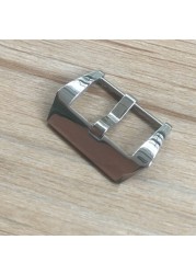 Stainless Steel Watch Buckle, 316L, 20mm, 22mm, 24mm, 26mm, Brushed Silver, Pin Buckle for Big Bam Pilot Watch