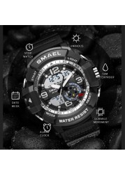 Sport Watch Men Watches Waterproof Alarm Clock Auto Date LED Digital reloj hombre 8036 Military Watches Quartz Wristwatches