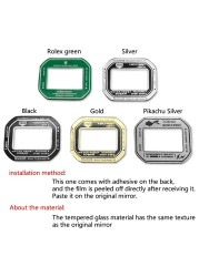 DIY Film Watch Lens Refurbished For Casio G-shock Watch Case DW-5600 Series GW-B5600 GB-5600 GWX-5600 DW-5025 Tempered Glass Band