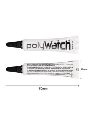 Polywatch Scratch Remover Watch Polishing Kit Acrylic Watch Repair Tools Glass Crystals 5g Polishing Paste Watches DIY Tools