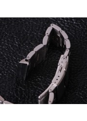 Watchband for Heimdallr 6105 abalone tuna steel band upgrade 316L stainless steel fine 20mm flat band modification accessories