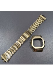 GMWB5000 Watchband & BezelGMWB5000 Watch Band Strap Metal Stainless Steel Watchband Case Frame Bracelet Repair Tools