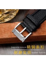 For Fit Fossil FS5088 FS4656 BQ1718 FS4616 4617 JR1401 1437 FTW1163 Watch Band Leather Strap 22 24mm With Strap Tray