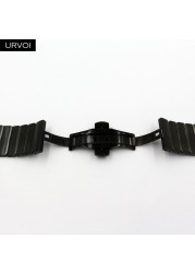 URVOI الفرقة لساعة أبل 7 6SE5 4 3 ربط سوار حزام ل iWatch 41 45 ملليمتر عالية الجودة الفولاذ المقاوم للصدأ قابل للتعديل الفرقة Gen.6th