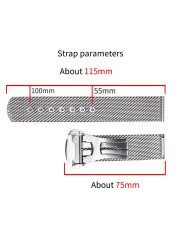 High Quality 316L Stainless Steel 19mm 20mm Watchband For Omega 007 James Bond Seamaster 300 Watch Strap Woven Metal Bracelets