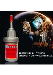 22g Metal Welding Flux Strong Oily Welding Flux Universal Glue Oily Raw Glue Welding Flux Glue Multipurpose Adhesive Super Glue