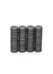 5 10 20pcs/lot 10x3mm 10x4mm 10x5mm Black Small Round Magnet Fridge Ferrite Magnet Round Speaker Permanent Magnet