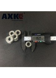 AXK 688ZZ Bearing ABEC-3 10pcs 8x16x5mm Miniature 688Z Miniature Ball Bearings 618/8ZZ EMQ Z3 V3 Quality 688 ZZ