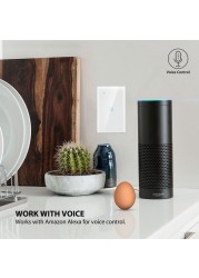 Alexa American Standard Smart Switch Tuya Control Google Home Voice Control WiFi Smart Home Touch Switches Need Neutral