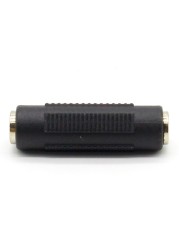 1pc 3.5mm Female to 3.5mm Female Jack Stereo Coupler Adapter