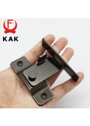 KAK 304 - Stainless Steel Door Lock, 90 Degree Angle Door Lock, Security Sliding Chain, Anti-theft Door Lock, Accessory